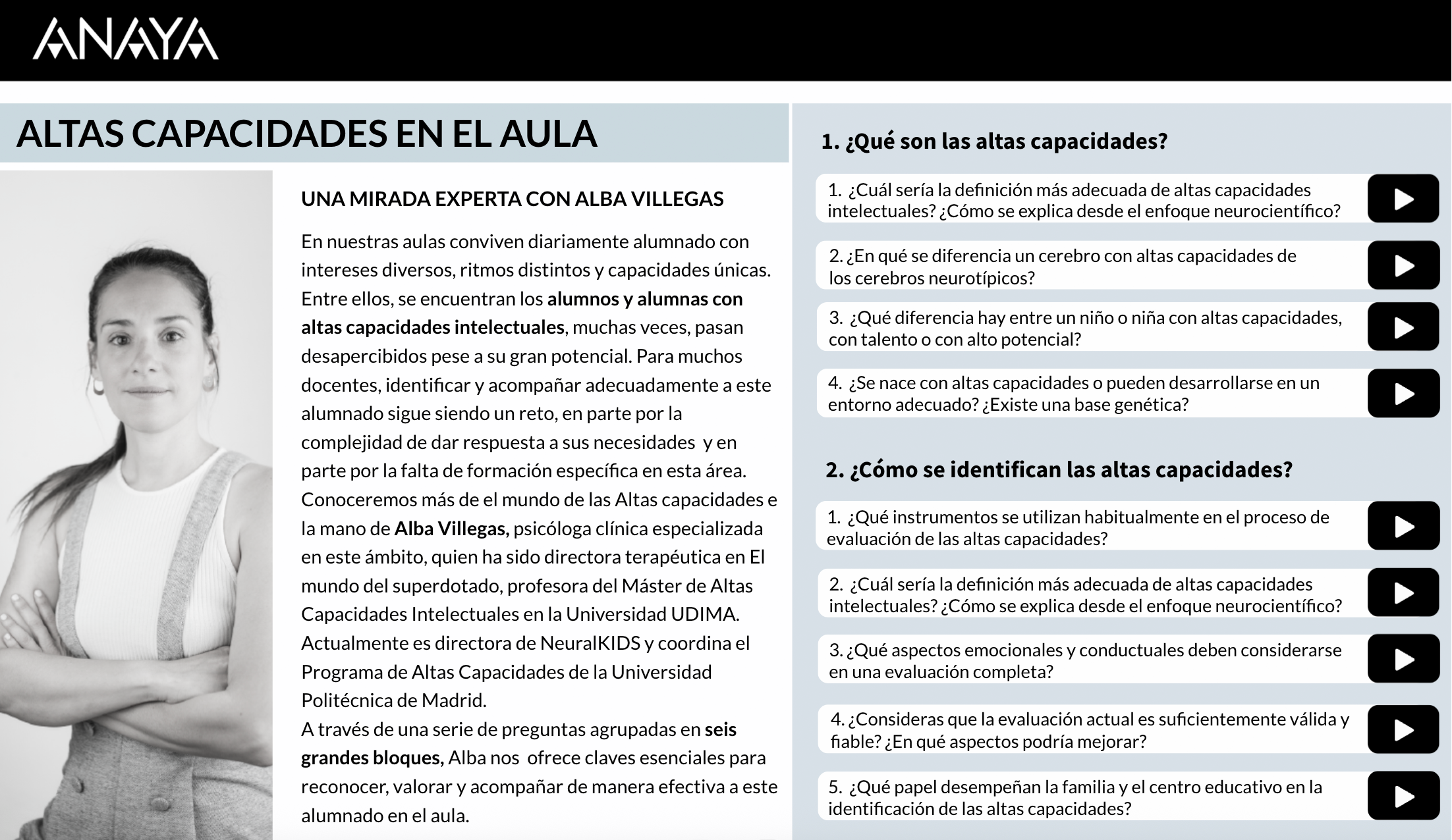 Anaya cuida tu voz